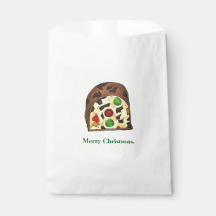 Sacolinha Feliz Natal Fruitcake Fruta Treino de Férias