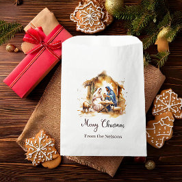 Sacolinha Feliz Natal Natividade Biscoito e