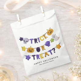 Sacolinha Feriado de Halloween minimalista