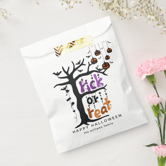 Sacolinha Feriado de Halloween minimalista (Selado)