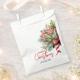 Sacolinha Feset Sweet Cany Canes Feliz Natal Personalizado