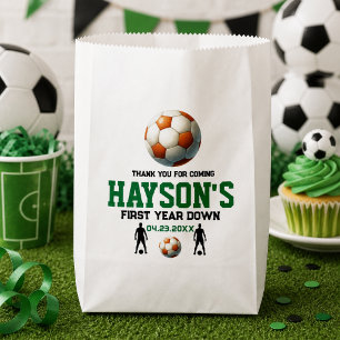 Sacolinha Festa de 1º Aniversário de Futebol Primeiro Ano Ca