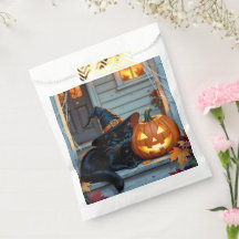 Festa de Aboboração de Abóbora de Halloween do Gat