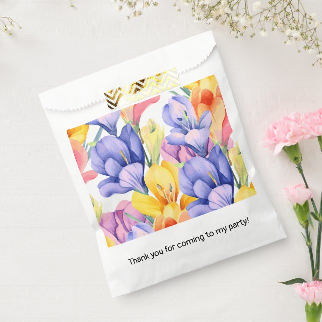 Sacolinha Festa de aniversário Botânica (Selado)