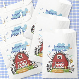 Sacolinha Festa de aniversário de Barão Vermelho e Animais d