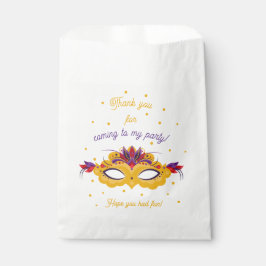 Sacolinha Festa de aniversário de Carnaval Obrigado
