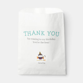 Sacolinha Festa de Aniversário de criança da Coruja Floresta