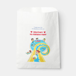 Sacolinha Festa de aniversário de deslizamento de água no Pa