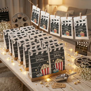 Sacolinha Festa de Aniversário de Noite de Cinema para Menin