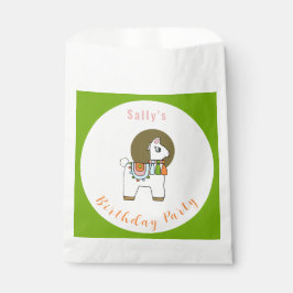 Sacolinha Festa de aniversário de pinata lama festiva