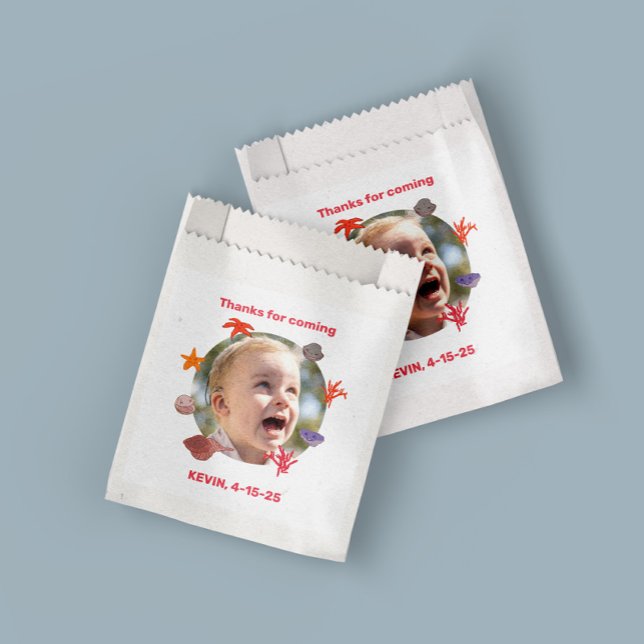 Sacolinha Festa de aniversário de Verão para marinheiros (Criador carregado)