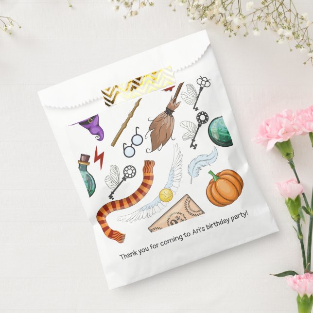 Sacolinha Festa de aniversário do assistente (Selado)