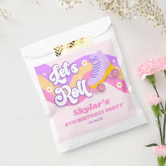 Sacolinha Festa de aniversário do cilindro do vamos Skate de (Selado)