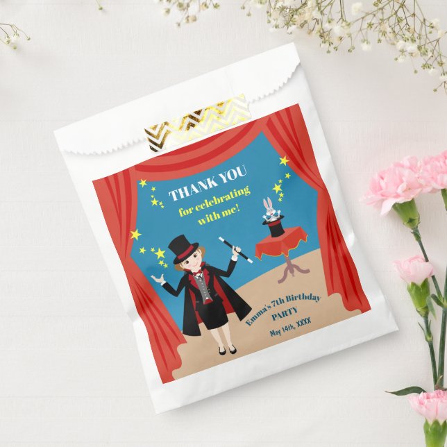 Sacolinha Festa de Aniversário do Mago (Selado)