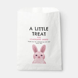 Sacolinha Festa de aniversário para Garotas com Coelhinho Ro