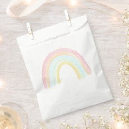 Sacolinha Festa de aniversário Rainbow do Pastel