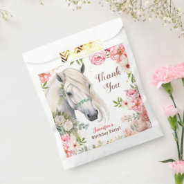 Sacolinha Festa de aniversário Rosa Rosa Menina