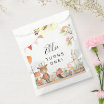 Festa de aniversário Rosa Woodland