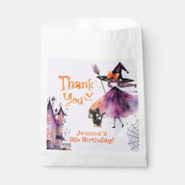 Sacolinha Festa de Dia das Bruxas Bonita, Manchada,