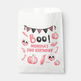 Sacolinha Festa de Dia das Bruxas de Menina Rosa, Segundo An