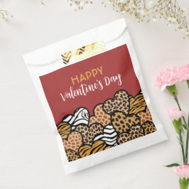 Sacolinha Festa de Dia de os namorados de Coração para Impre