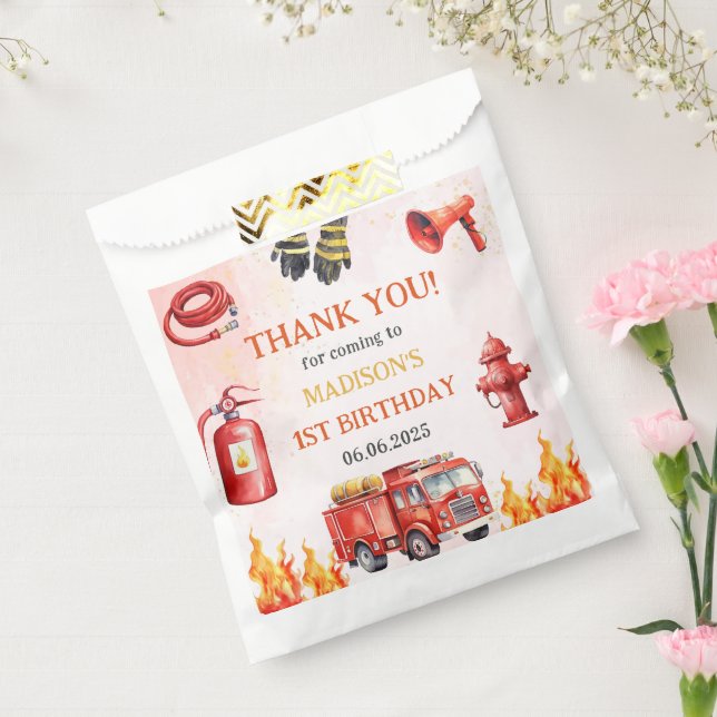 Sacolinha Festa de primeiro aniversario de Bombeiros de Cami (Selado)