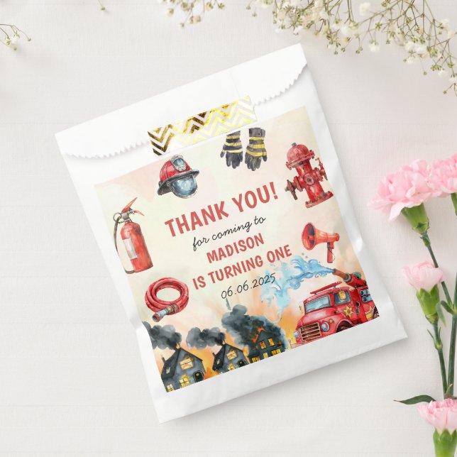 Sacolinha Festa de primeiro aniversario de Bombeiros de Cami (Selado)