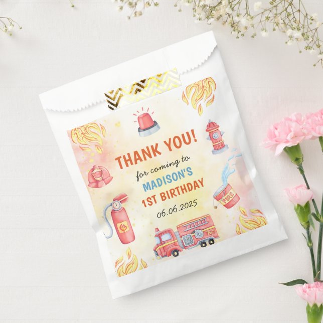 Sacolinha Festa de primeiro aniversario de Bombeiros de Cami (Selado)