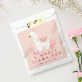 Sacolinha Festa de primeiro aniversario Rosa, Brincadeira, L