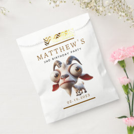 Sacolinha Festa de segundo aniversário de Animais da Explora