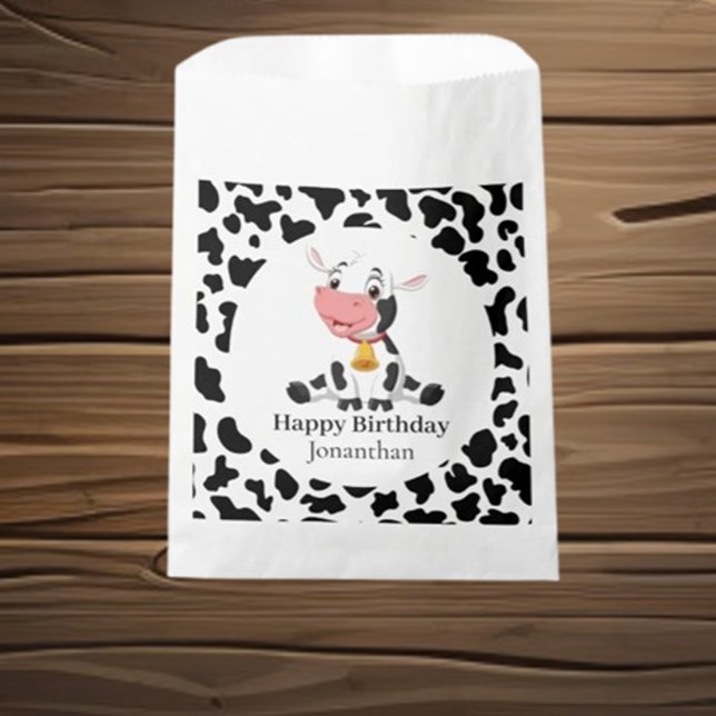 Sacolinha Festa de vaca infantil (Join us for a day full of laughter and love!)