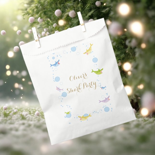 Sacolinha Festa de Verão de Tubarão Espalha Bicho de Anivers (Criador carregado)