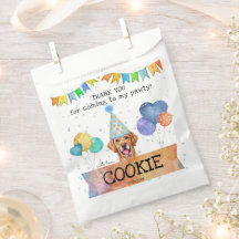Festa do Cachorro Golden Retriever Obrigado Comida