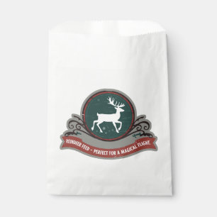 Sacolinha Festa festiva de alimentação de renas de Natal
