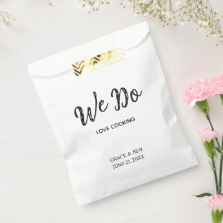 Sacolinha Festa Personalizada de Casamento Moderno Nós Amamo
