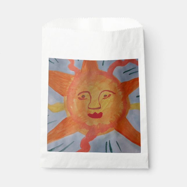 Sacolinha Fiery Sun Favor Bag (Frente)