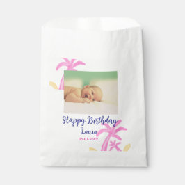 Sacolinha Filhos bebês primeiro aniversario adicionar nome d