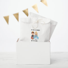 Sacolinha Filhos Do Rei 1.º Aniversário Simples Obrigado