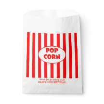 Filme Popcorn Personalizado Favor do Partido Bag