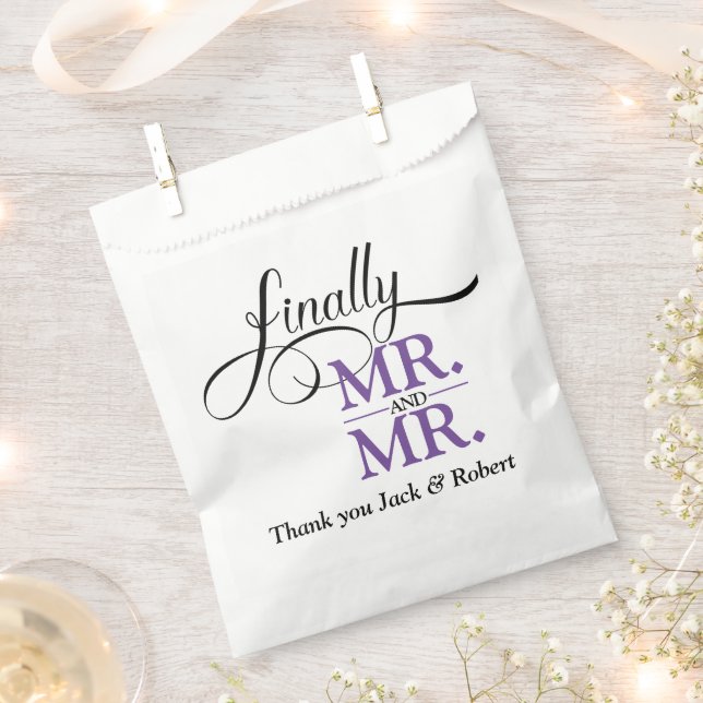 Sacolinha Finalmente Recepção de Casamento de Sr e Sr (Cortado)