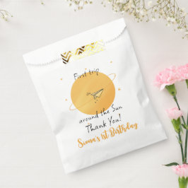 Sacolinha First Trip Around The Sun Paper Airplane Birthday