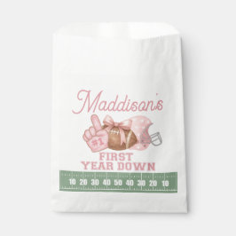 Sacolinha FIRST year down, Football Birthday, ONE