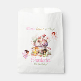 Sacolinha Flautiter e Festa de aniversário de fada giratória