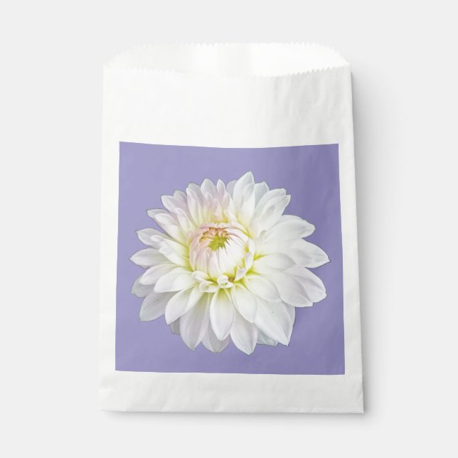 Sacolinha Flor branca e rosa (Frente)