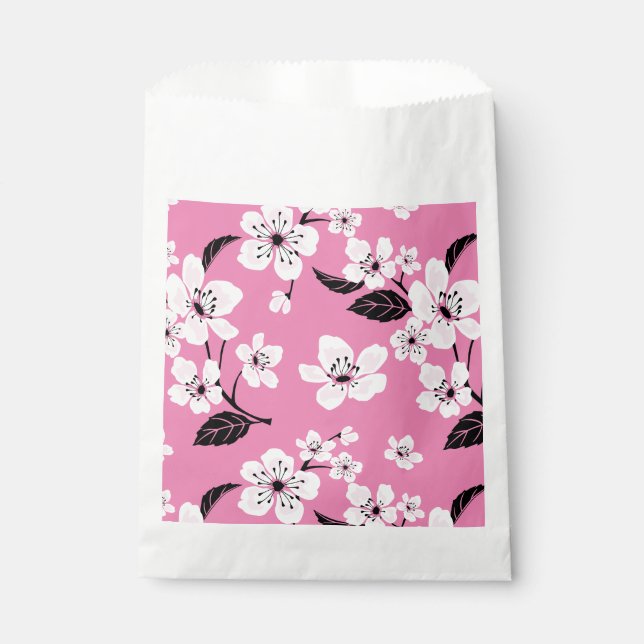 SACOLINHA FLOR DE CEREJEIRA - SAKURA (ROSA CLARO) (Frente)