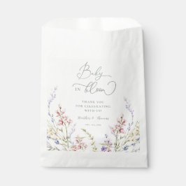 Sacolinha Flor Selvagem em Chá de fraldas Bloqueado