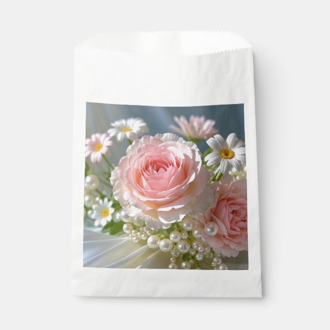 Sacolinha Flores com eterna elegância extravagante (Frente)