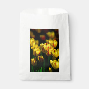 Sacolinha Flores de tulipas amarelas