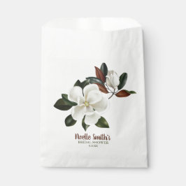 Sacolinha Flores Elegantes da Magnólia Branca, Chá de panela