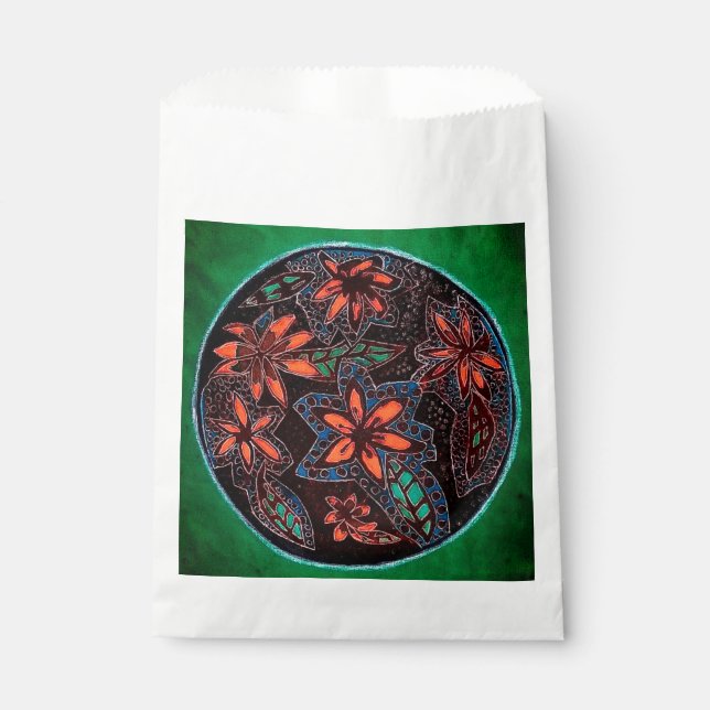 Sacolinha Flores Henna (Frente)